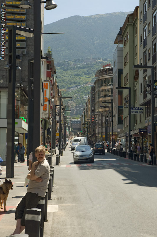 Day three was a day off, so Nina, Martin and myself went to Andorra La Vella for some shopping.