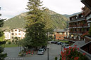 We arrived quite late on Saturday and could only just see the outlines of the mountains towards the dark sky. However opening up the hotel balkony door on Sunday morning you realised the landscape or Andorra.