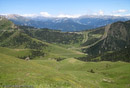 Coming back into Andorra on a small mountain pass on day four we where greeted by this view.